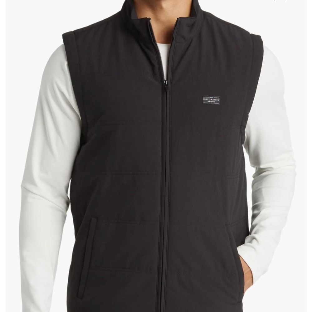 “New” Travis Mathew Interlude Quilted Vest LARGE